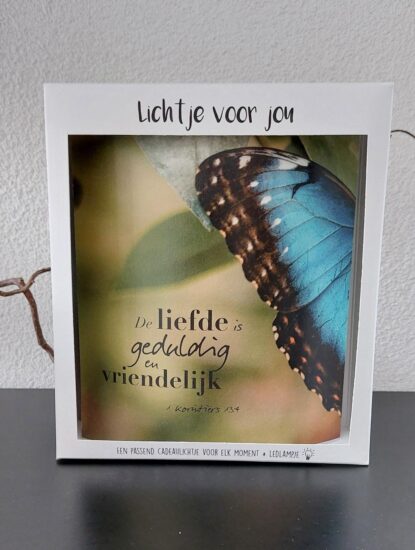 Lichtje voor jou: De liefde is geduldig en vriendelijk