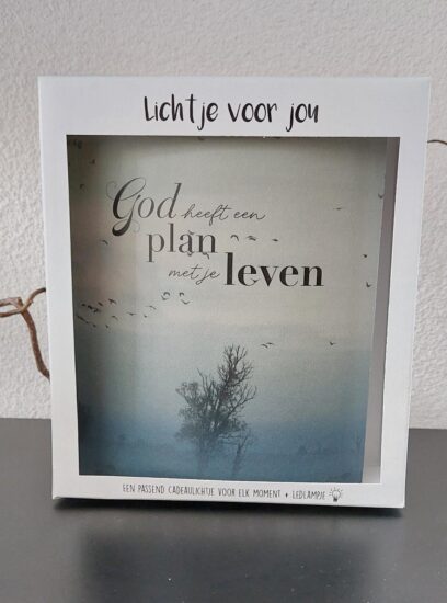 Lichtje voor jou: God heeft een plan met je leven