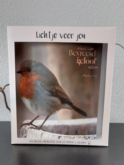 Lichtje voor jou: Wees niet bevreesd, geloof alleen