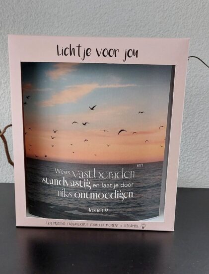 Lichtje voor jou: Wees vastberaden en standvastig