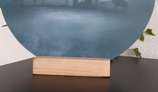 Muurcirkel Standaard hout (12,5 cm)