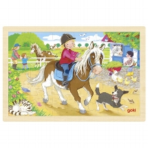 Puzzel Pony Boerderij - 24 stukjes