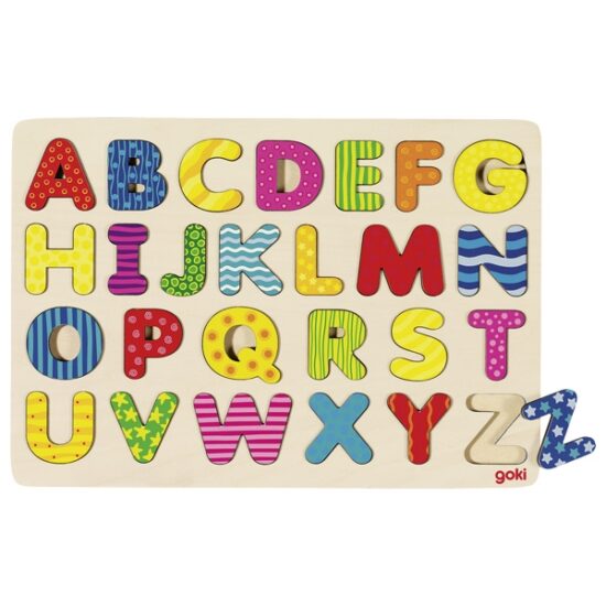 Inlegpuzzel: Alfabet 26 letters