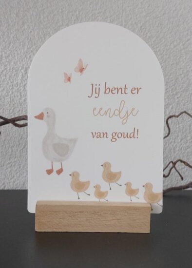 Boog voor jou Kids - Jij bent er eendje van goud!