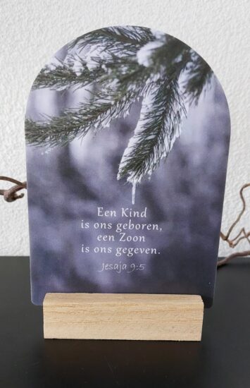 Boog voor jou Kerst - Een Kind is ons geboren...