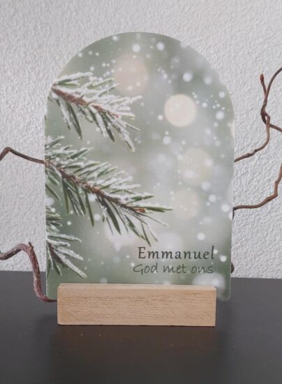 Boog voor jou Kerst - Emmanuel God met ons