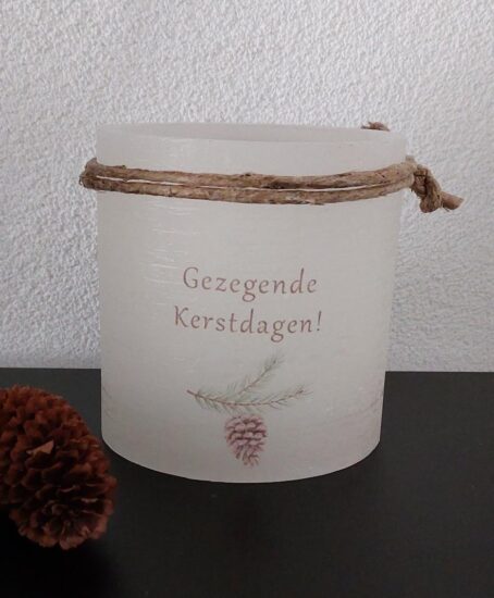 Windlicht S -Gezegend kerstdagen