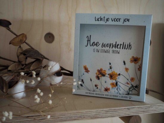 Lichtje voor jou: Hoe wonderlijk is Uw eeuwige trouw