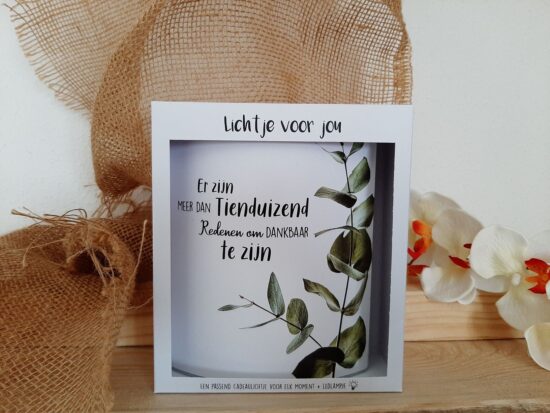 Lichtje voor jou: Tienduizend redenen