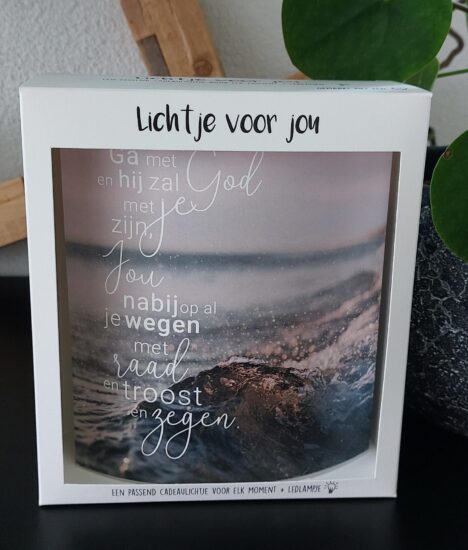 Lichtje voor jou: Ga met God..