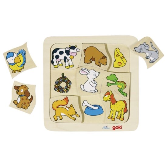 Puzzel, Wie voedt wie!