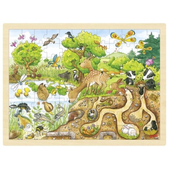 Puzzel: Ontdek de natuur. 96st.