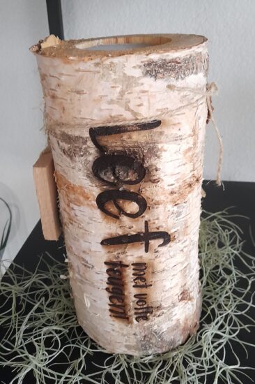 Boomstam Berk L, Leef met volle teugen