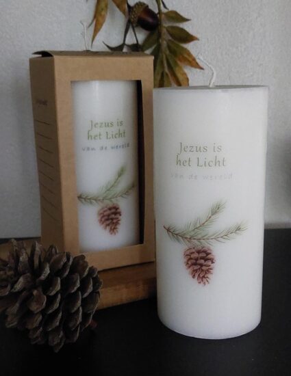 Stompkaars Kerst - Jezus is het Licht... (incl. cadeauverpakking)